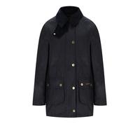 BARBOUR MODERN BEADNELL WAX JACKET NAVY BLUE 12 UK