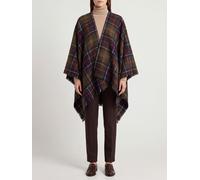 BARBOUR Montieth Tartan Pattern Scarf with Fringed Edges - Size: OS - female