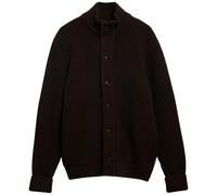 Barbour Mordale Knitted Button Through - Dark Brown S S