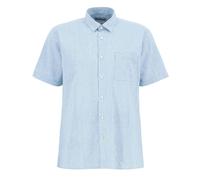 Barbour Nelson Linen Short Sleeve Shirt - Lead - Medium