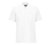 Barbour Nelson Linen Short Sleeve Shirt - White - Large