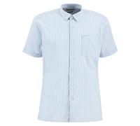 Barbour Nelson Striped Short Sleeve Shirt - Blue - X-Large