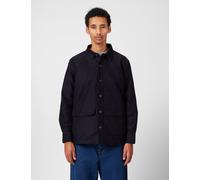 Barbour Newbirch Cotton Sateen Overshirt - Navy Blue - Navy Blue / XL