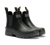 Barbour Nimbus Chelsea Men's Black/Ochre Wellington Boots UK 11