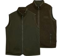 Barbour - Polaire sans manches chaude et réversible - Reversible Fleece Gilet Sage for Men - Size L - Green Green L