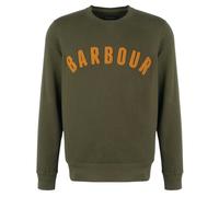 Barbour - Logo sweatshirt - Barbour Essential Prep Logo Crew Olive for Men - Size S - Green Green