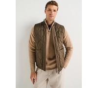 Barbour Re-Engineered Utility Liddesdale Gilet - Dark Olive Green - Green / M