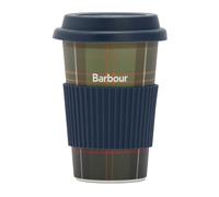 Barbour Reusable Tartan Travel Mug - Navy