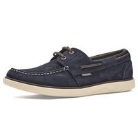 Barbour Rothley Boat Shoes, Navy Suede, 9 UK