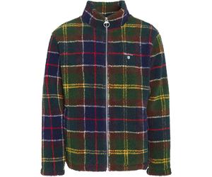 Barbour - Sherpa fleece with tartan pattern - Tartan Fleece Zip Through Sweatshirt Classic Tartan for Men - Size L - Green Green L