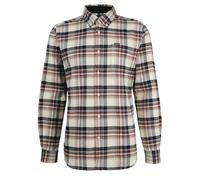 Barbour Shieldton Tailored Checked Shirt Ecru