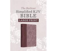 Barbour Simplified Kjv--Large Print [Plum & Paisley]