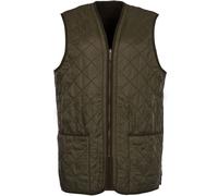 Barbour - Sleeveless quilted jacket - Polarquilt Waistcoat Zip In Liner Olive for Men - Size M - Khaki Khaki M