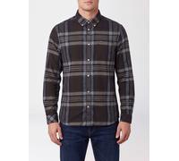 BARBOUR Slim Fit Tartan Cotton Shirt with Button-Down Collar - Size: M - male