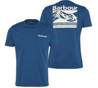 Barbour - Soft and breathable cotton T-shirt - Camber Graphic T-Shirt Oceana for Men - Size M - Blue Blue M