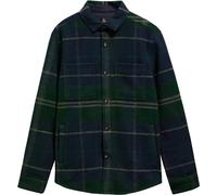 Barbour - Soft and warm overshirt - Woodlane Brushed Check Overshirt Green Loch Tartan for Men in Wool - Size M Green M
