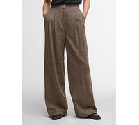 Barbour Sophia Trousers - Brown, Brown, Size 12, Women Brown