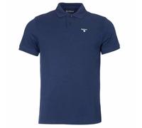 Barbour Mens New Navy Sports Tailored Polo Shirt