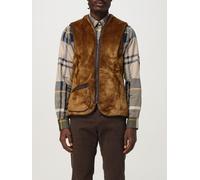 BARBOUR Suit Vest Men color Brown - Size: 56 - male