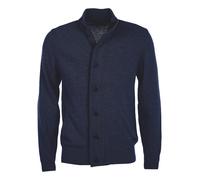 Barbour Sweater Men With Zip And Patch MKN0731NY91 Navy Blue