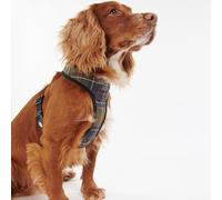 Barbour Tartan Dog Harness - Olive Check - Size: Large