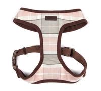 Barbour Tartan Dog Harness - Pink - Size: Small