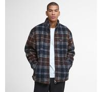 Barbour Tartan Fleece Zip Through - Medium, Midnight Oak Tartan
