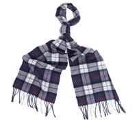 Barbour Tartan Lambswool Scarf - Blue - Size: One Size