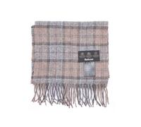 Barbour Tartan Lambswool Scarf - Dark Grey - Size: One Size