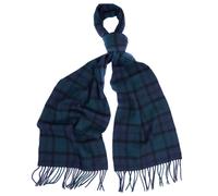 Barbour Tartan Lambswool Scarf - Green - Size: One Size