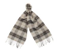 Barbour Tartan Lambswool Scarf - Grey Print - Size: One Size