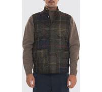 BARBOUR Tartan-Lined Quilted Gilet in Nylon with High Collar - Size: S - male