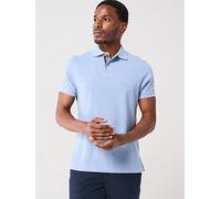 Barbour Tartan Pique Regular Fit Polo Shirt, Blue, Size S, Men Blue