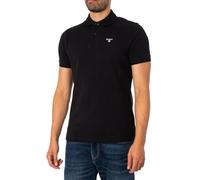Tartan Pique Polo Shirt Black/Modern M
