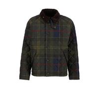 Barbour tartan-print quilted jacket - Green 38-40