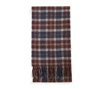 Barbour Tartan Unisex Lambswool Scarf - Midnight Oak Tartan - Midnight Oak Tartan - One Size