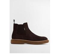 Barbour Tinstone Suede Chelsea Boots, Brown, Size 10, Men Brown
