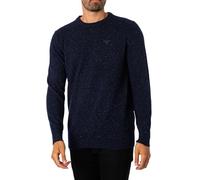 Barbour Men's Tisbury Crew Neck Sweater - L, Navy