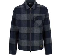 Barbour - Warm and comfortable overshirt - Hailwood Fleece Overshirt Navy for Men in Wool - Size L Navy L