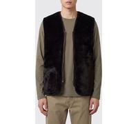 BARBOUR Warm V-Neck Fleece Utility Waistcoat with Zip Pockets - Size: 44 - male