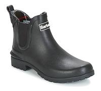 Barbour Wilton Wellie Black Womens Chelsea Boots LRF0066-BK11 in a Plain Man-made in Size 4