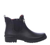 Barbour WILTON Womens Chelsea Wellington Boots Black - UK 7