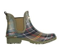 Barbour WILTON Womens Ankle Wellington Boots Classic Tartan - UK 5