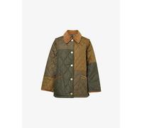 Barbour Womens Barbour Lorrie Quilted Shell Jacket Fern Leaf/Sage 12