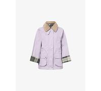 Barbour Womens Barbour Modern Beadnell Cotton Jacket Heather Mist/Timberwolf 6