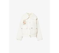 Barbour Womens Barbour x Farm Rio Lotus Quilted Jacket White Rose XL