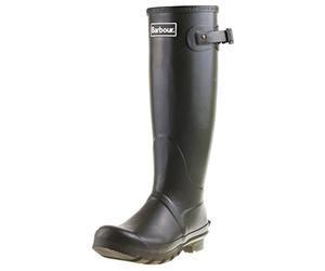 Barbour Womens Bede Wellingtons Snow Mid Calf Waterproof Winter Boots - Olive - 4