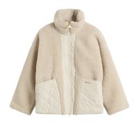 Barbour Women's Brawby Fleece Silver Cloud/Oatmeal