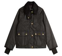 Barbour Women's Cropped Beadnell Wax Jacket Black/Classic