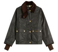 Barbour Women's Cropped Beadnell Wax Jacket Sage/Ancient